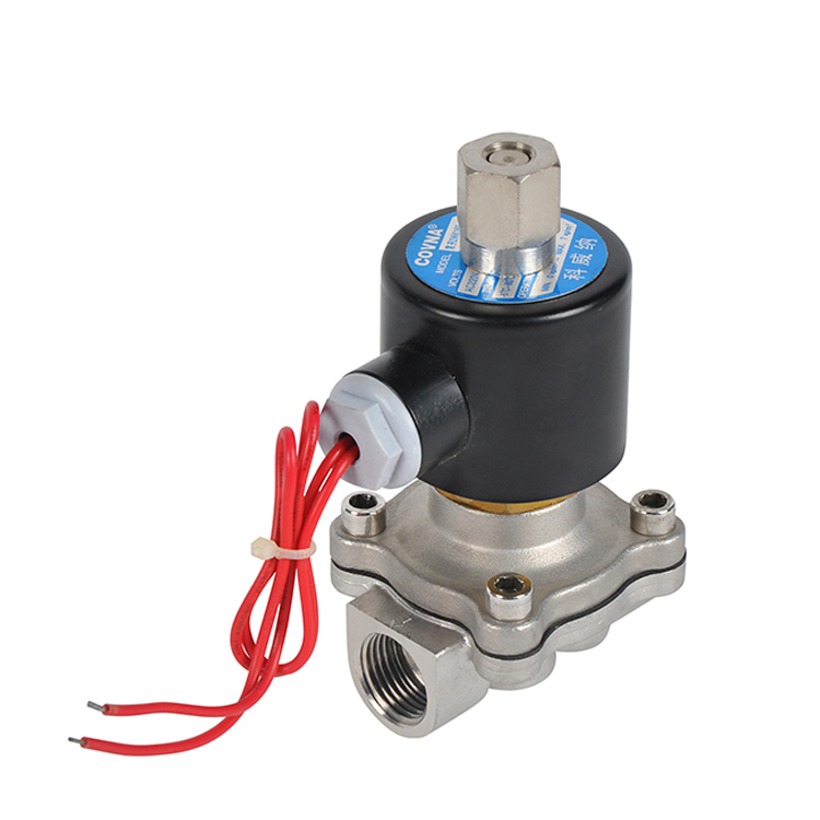 2W-S-K Normally Open Direct Lifting Solenoid Valve – Stainless Steel
